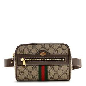 Gucci Gg Supreme Web Small Ophidia Belt #244578G65B